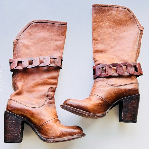 Freebird by Steven Shoes - Freebird By Steven Beaut Mid Calf Leather Boot 7